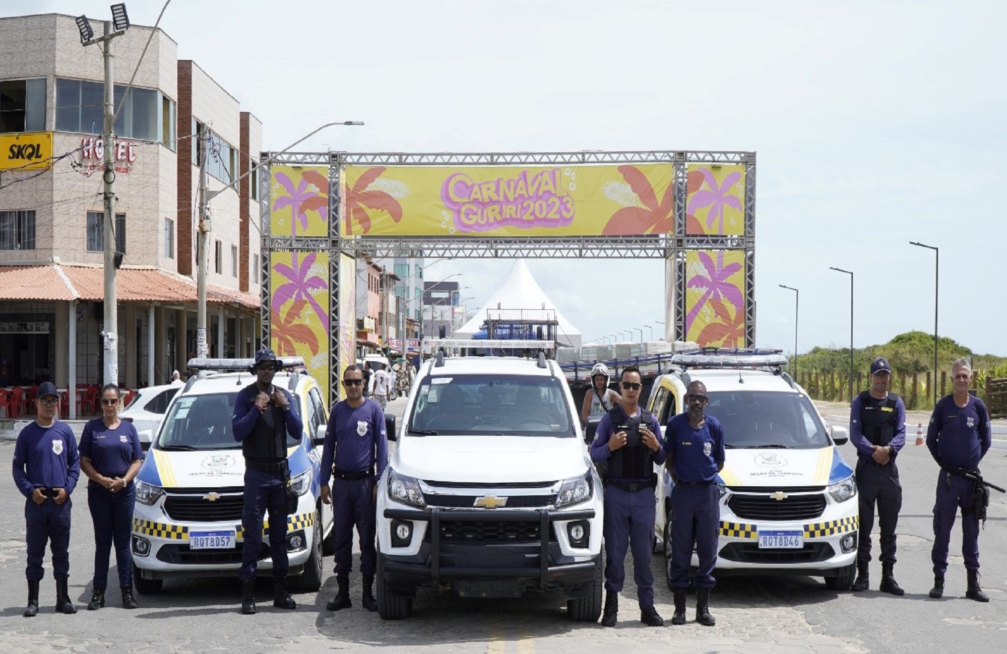 SEGURANÇA GARANTIDA NO CARNAVAL GURIRI: EFETIVO DA PM REFORÇADO E GUARDA MUNICIPAL COM 17 VIATURAS