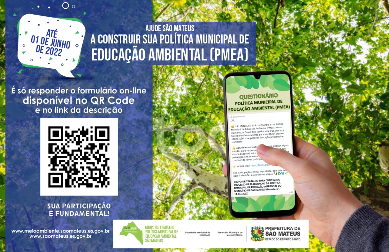 POLÍTICA MUNICIPAL DE EDUCAÇÃO AMBIENTAL ENTRA NA FASE DA PARTICIPAÇÃO POPULAR EM SÃO MATEUS