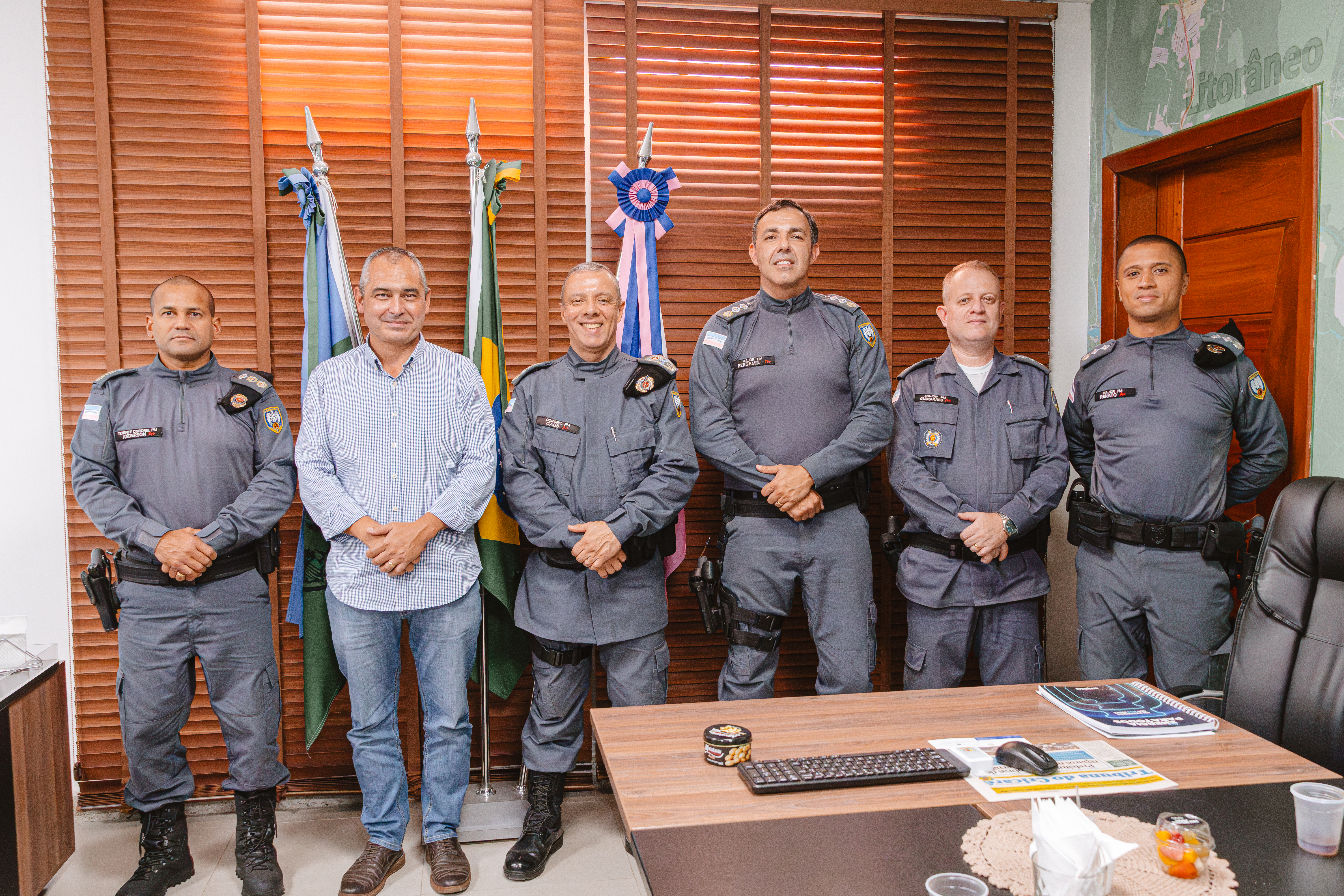 SEGURANÇA PÚBLICA: COMANDANTE-GERAL DA PM CUMPRE AGENDA ESTRATÉGICA EM SÃO MATEUS E ANUNCIA INVESTIMENTOS