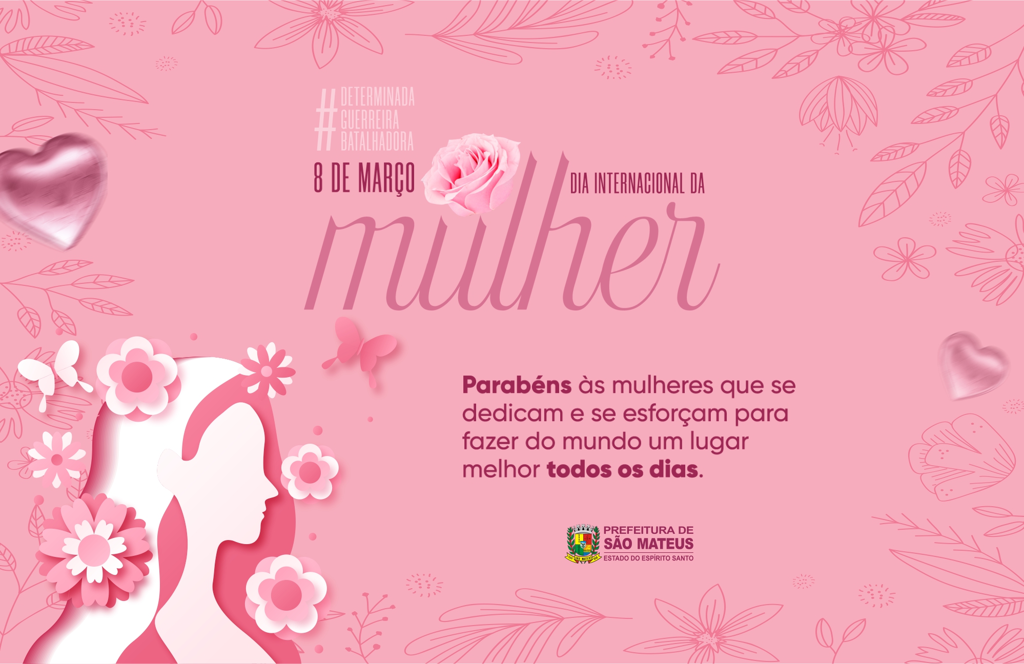 8 DE MARÇO - DIA INTERNACIONAL DA MULHER