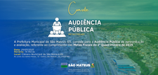 PREFEITURA DE SÃO MATEUS REALIZA AUDIÊNCIA PÚBLICA SOBRE METAS FISCAIS