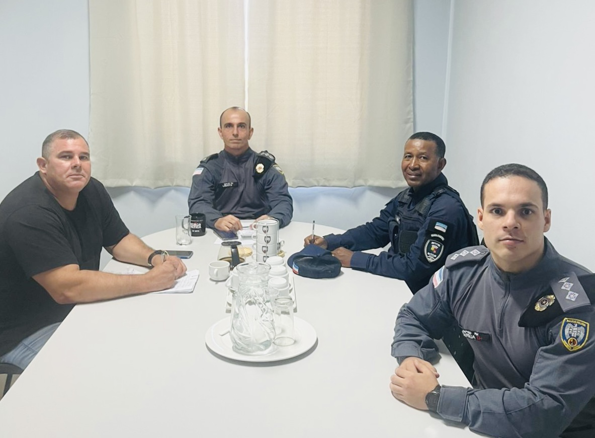 PREFEITURA DE SÃO MATEUS E POLÍCIA MILITAR ALINHAM IMPLANTAÇÃO DO PROJETO PILOTO 