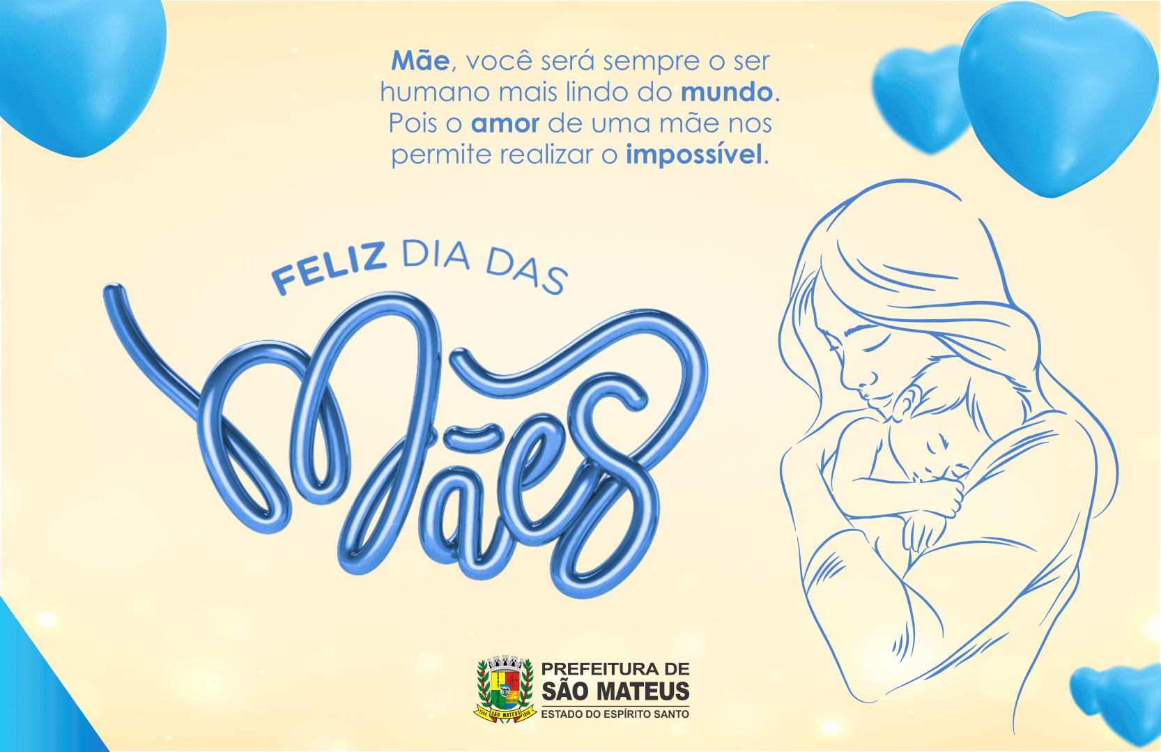 FELIZ DIA DAS MÃES!