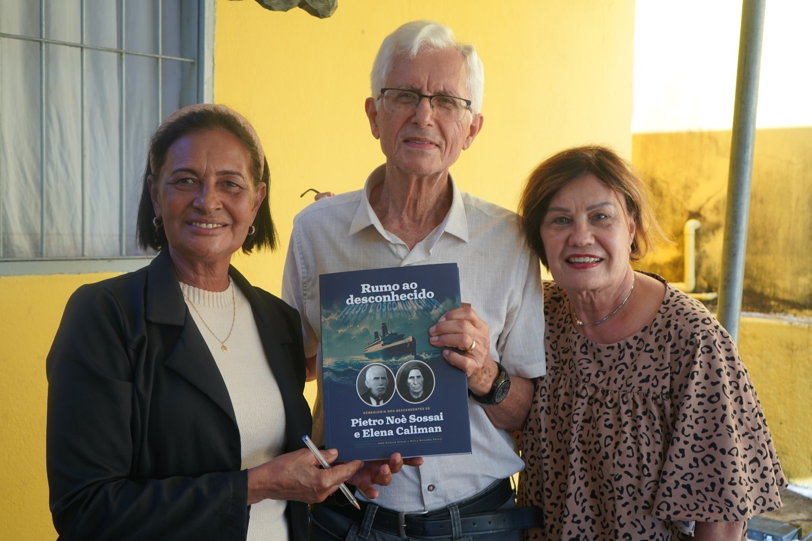 MARCO CULTURAL: LANÇAMENTO DE LIVRO DE JOÃO SOSSAI NA BIBLIOTECA MUNICIPAL