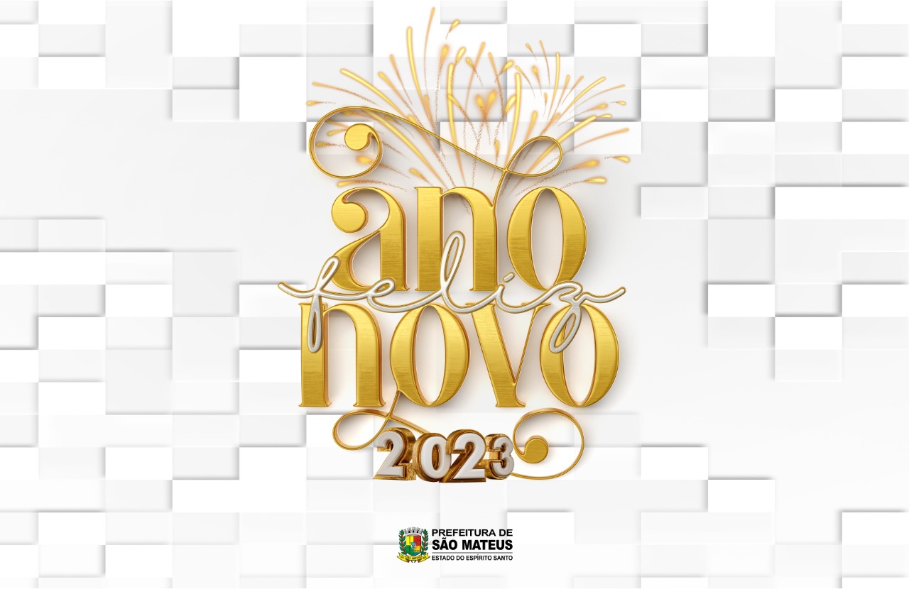 FELIZ ANO NOVO, FELIZ 2023!