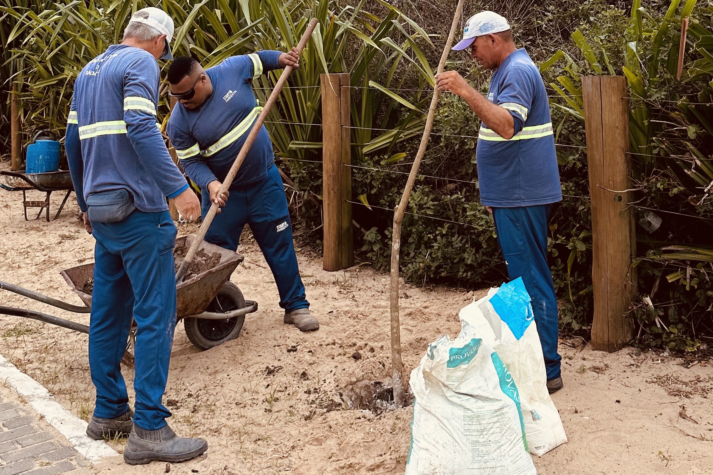SÃO MATEUS DÁ INÍCIO AO PROJETO DE ARBORIZAÇÃO EM GURIRI, PROMOVENDO SUSTENTABILIDADE E BEM-ESTAR