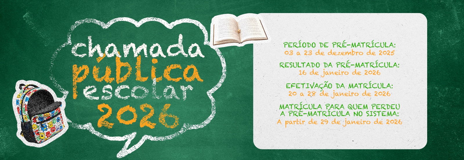 CHAMADA PÚBLICA EDUCAÇÃO