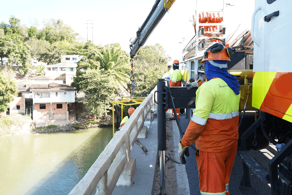 INTERDIÇÃO NA PONTE DA BR-101 PARA REFORÇO ESTRUTURAL