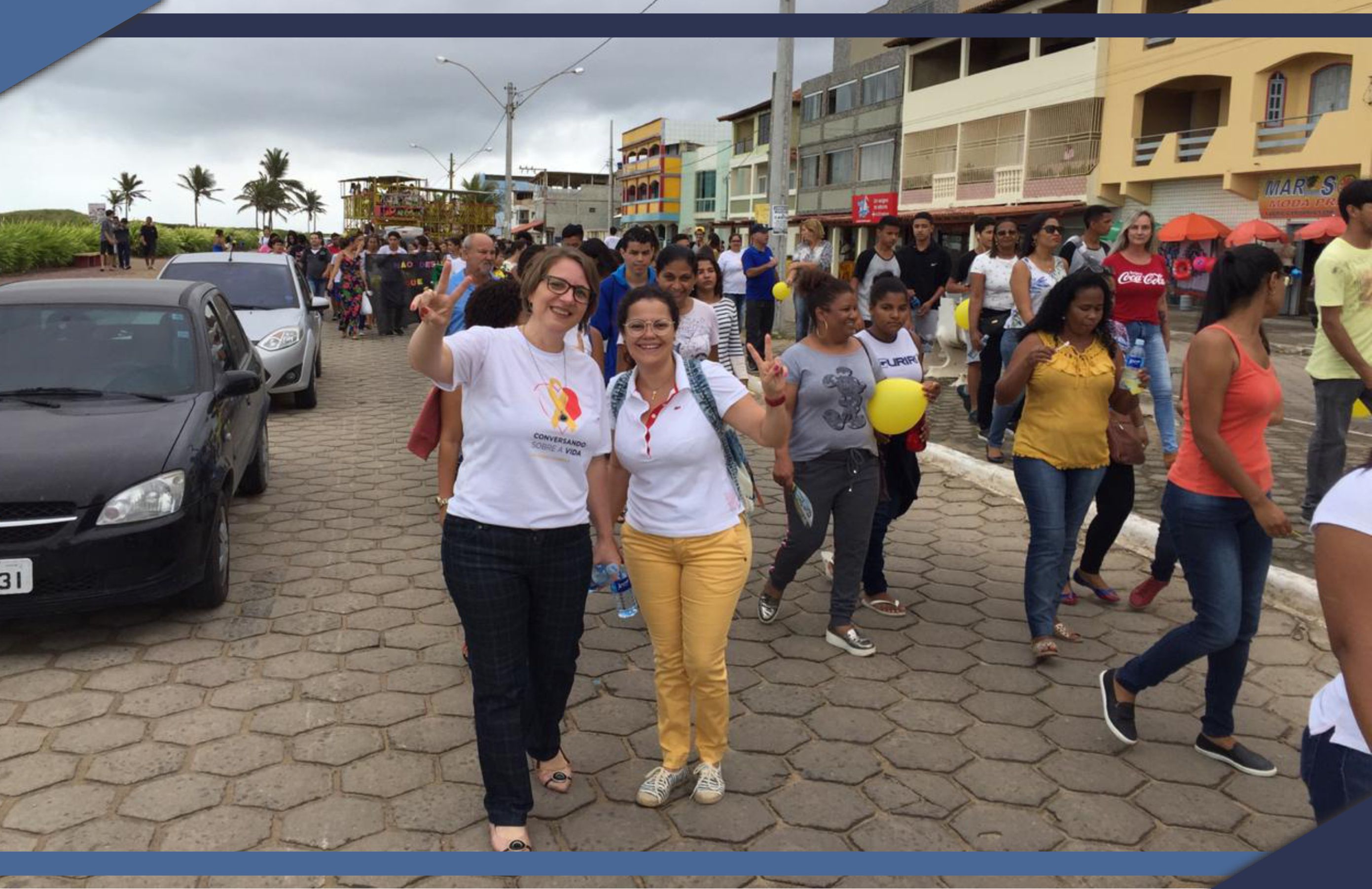 Passeata Em Prol Da Valorização Da Vida Para Lembrar Do Setembro Amarelo