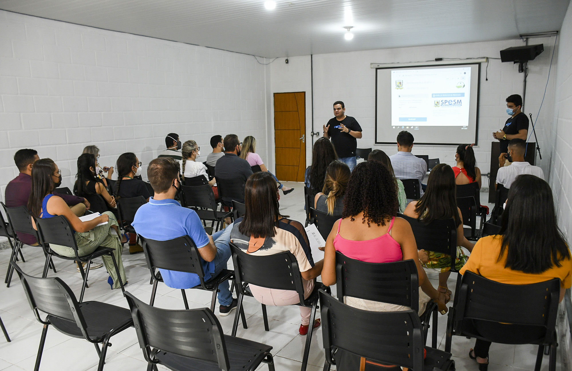 SECRETARIA DE ADMINISTRAÇÃO REALIZA CAPACITAÇÃO SOBRE PROCESSO ELETRÔNICO PARA SERVIDORES DA PREFEITURA DE SÃO MATEUS