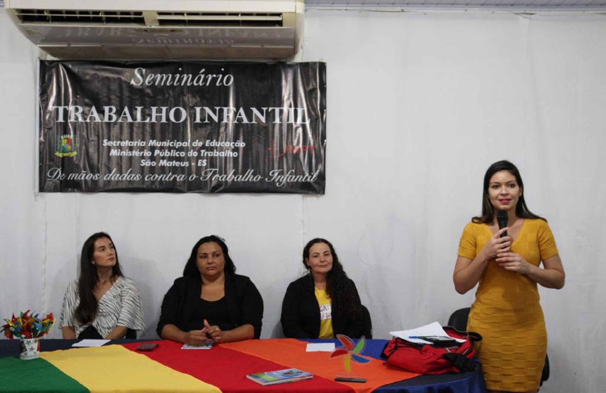 TEMA DE SEMINÁRIO, O RESGATE À INFÂNCIA ESTÁ NO FOCO DO PROJETO MPT NA ESCOLA EM SÃO MATEUS, PARCERIA ENTRE A PREFEITURA E O MPT