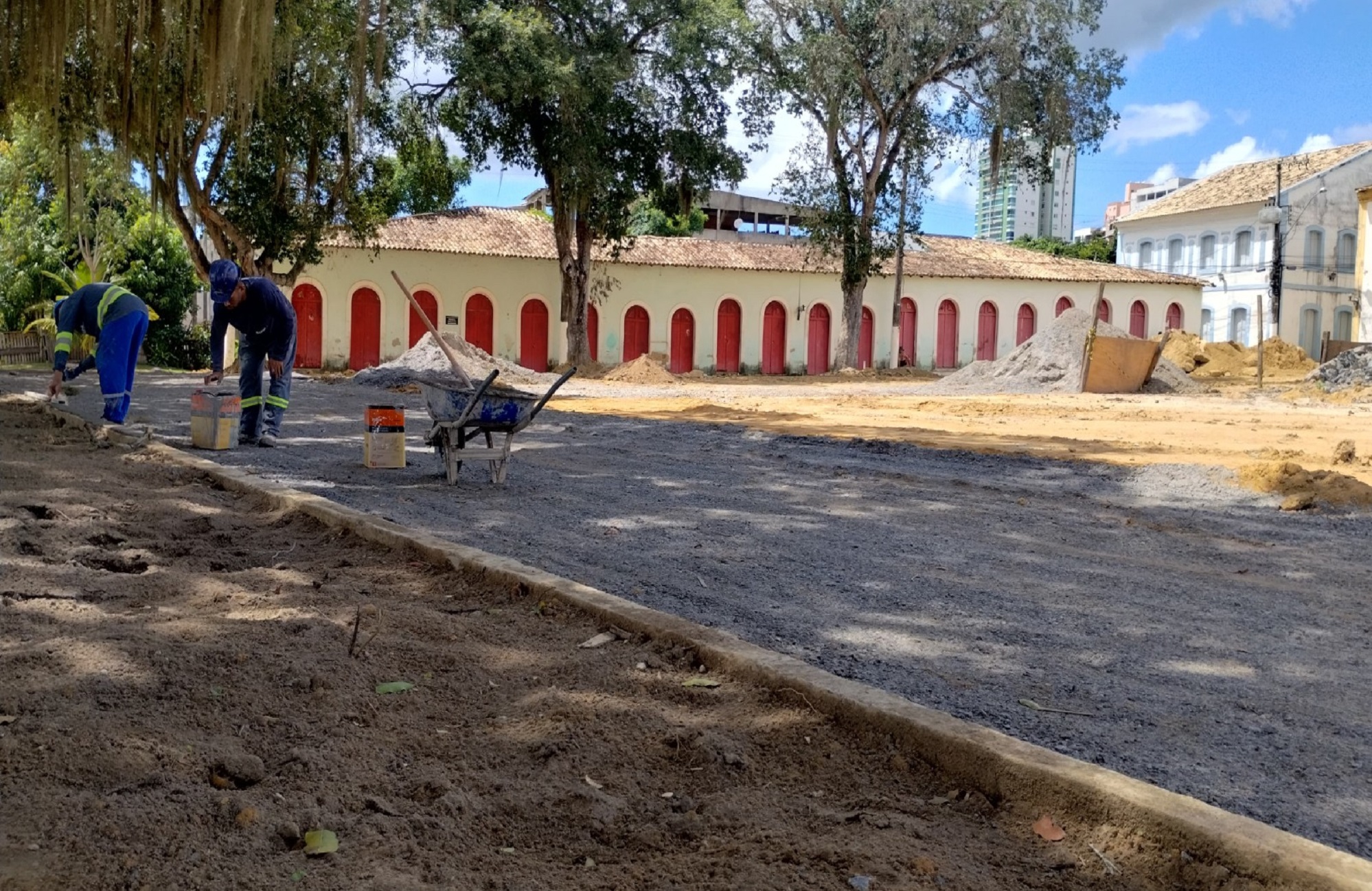 REQUALIFICAÇÃO DO SÍTIO HISTÓRICO PORTO EM SÃO MATEUS: LADEIRA SÃO BENEDITO EM OBRAS