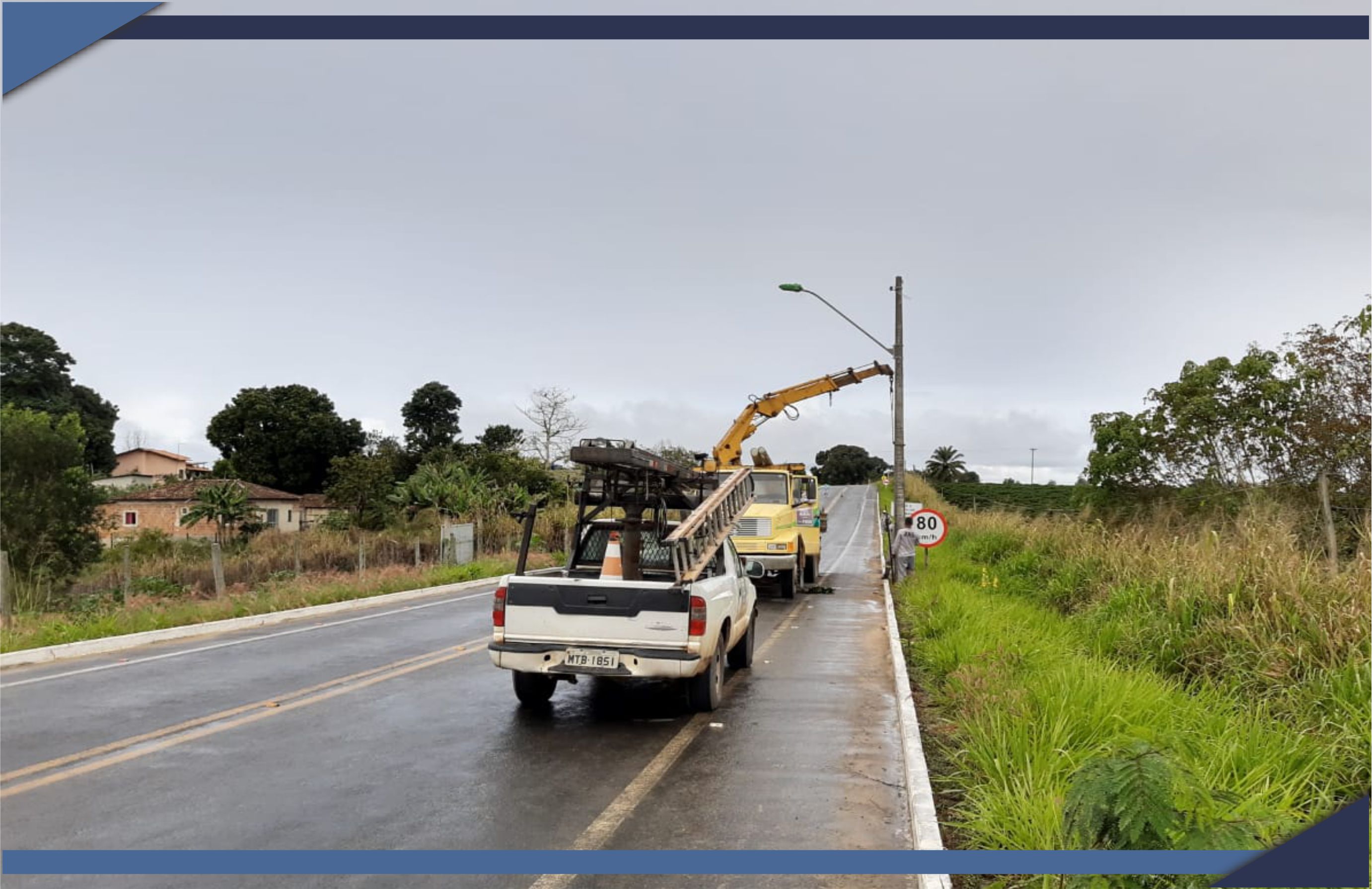 PREFEITURA DE SÃO MATEUS INVESTE EM EXTENSÃO DE REDES DE ILUMINAÇÃO PÚBLICA EM DIVERSAS LOCALIDADES DO MUNICÍPIO