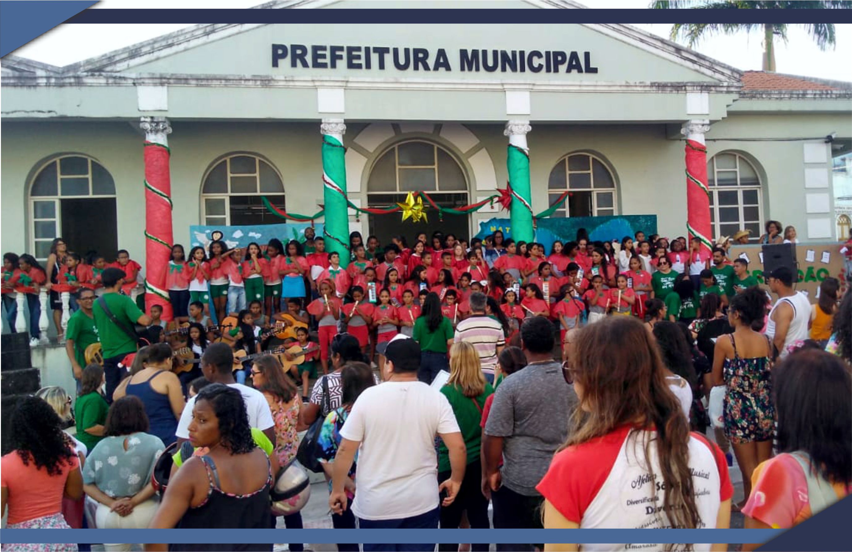 PMSM: Estudantes Da Rede Municipal Emocionam Em Cantata De Natal