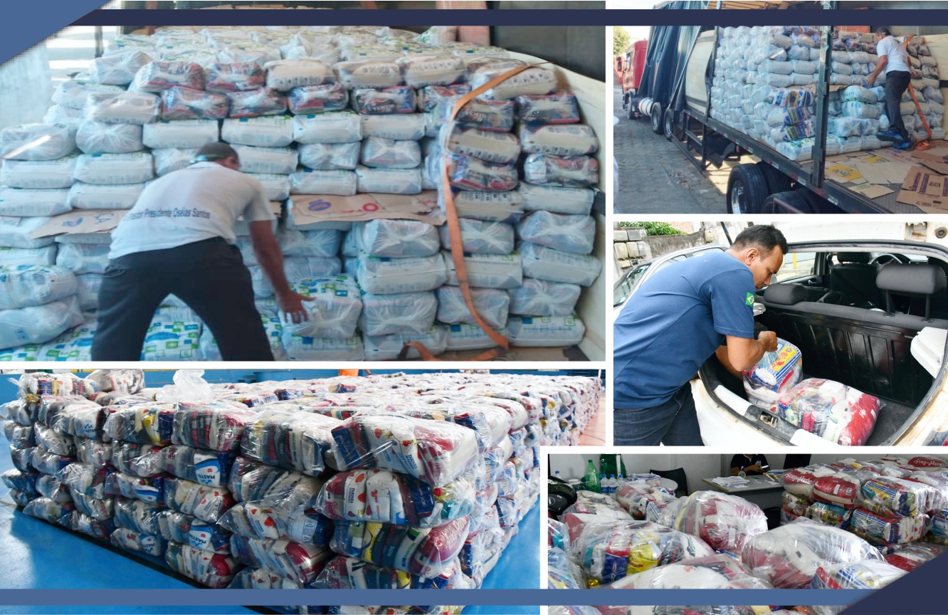 PREFEITURA DE SÃO MATEUS ULTRAPASSA A MARCA DE 10.000 CESTAS DE ALIMENTOS ENTREGUES
