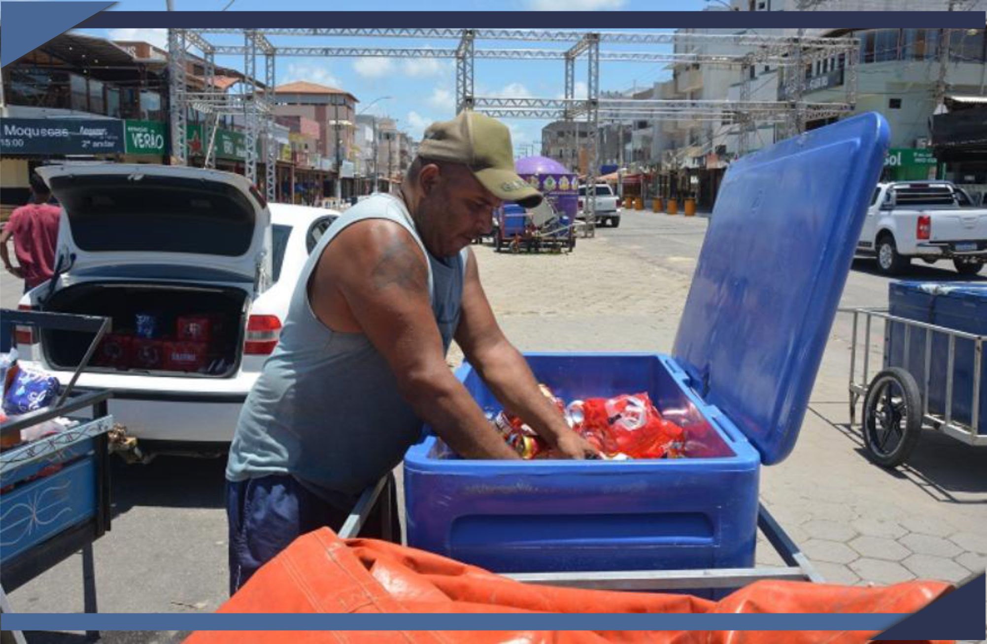 ”SUSTENTO DA FAMÍLIA É COM A RENDA DO VERÃO DE GURIRI”