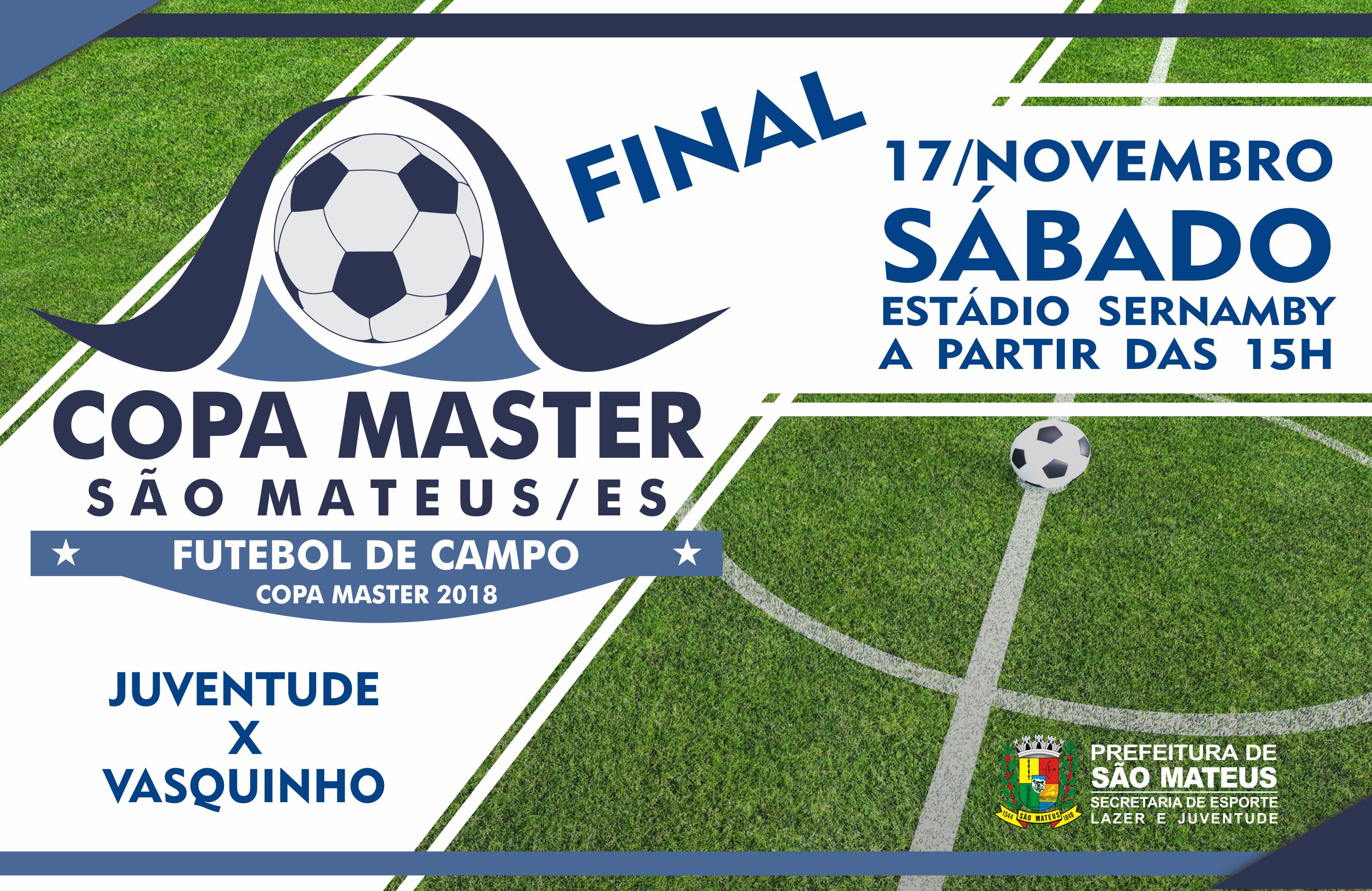 Final da Copa Master 2018 tem nova data