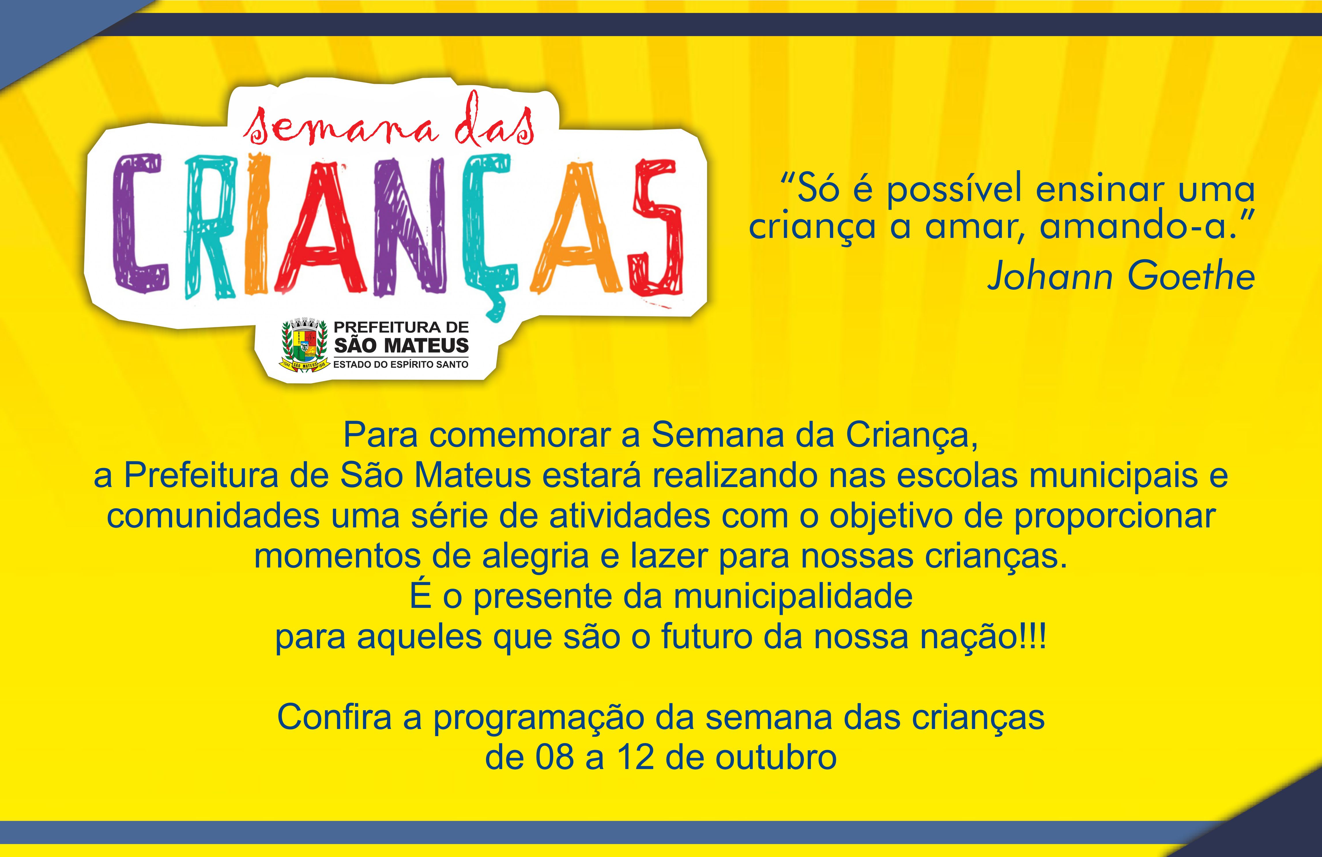 Semana das Crianças