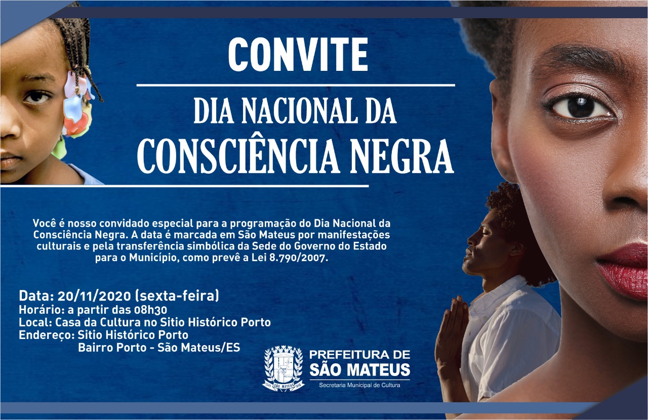SÃO MATEUS CELEBRA DIA DA CONSCIÊNCIA NEGRA NO SÍTIO HISTÓRICO PORTO