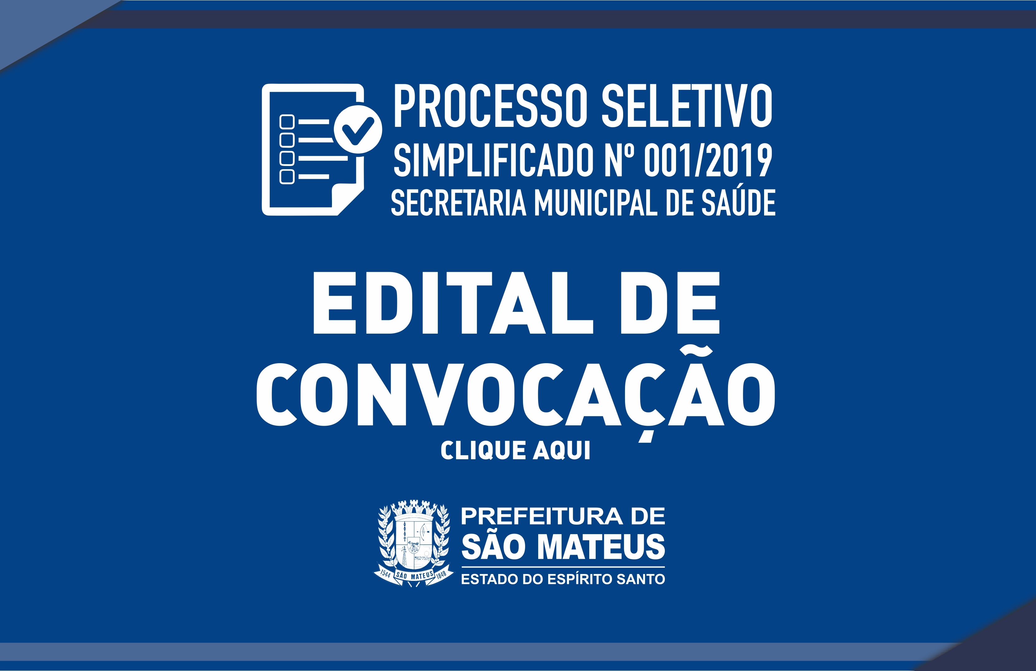 PREFEITURA DIVULGA LISTAS DE CONVOCAÇÃO DO PROCESSO SELETIVO SIMPLIFICADO PARA PROFISSIONAIS DA SAÚDE