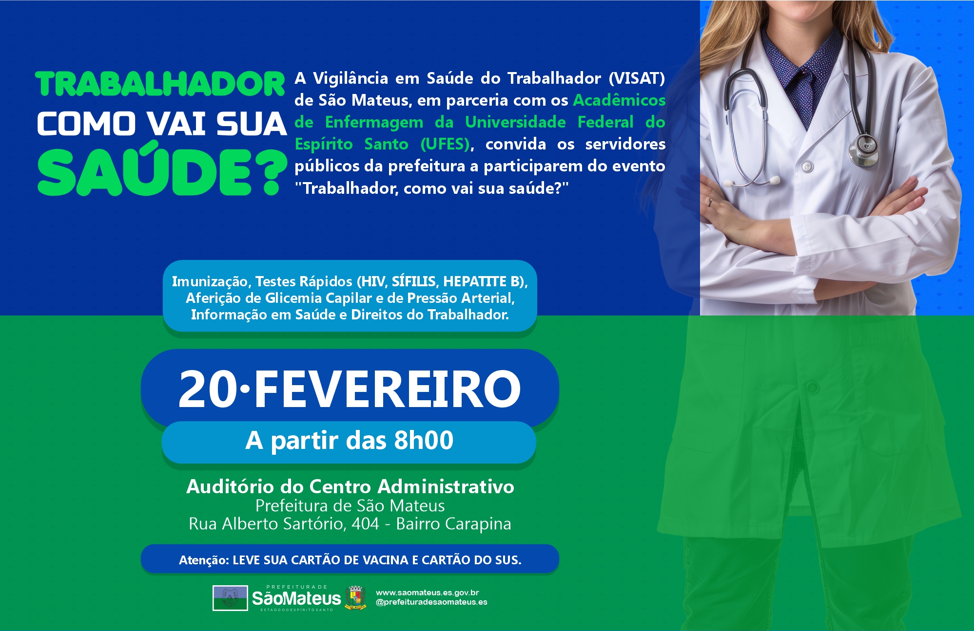 CONVITE PARA O EVENTO: 