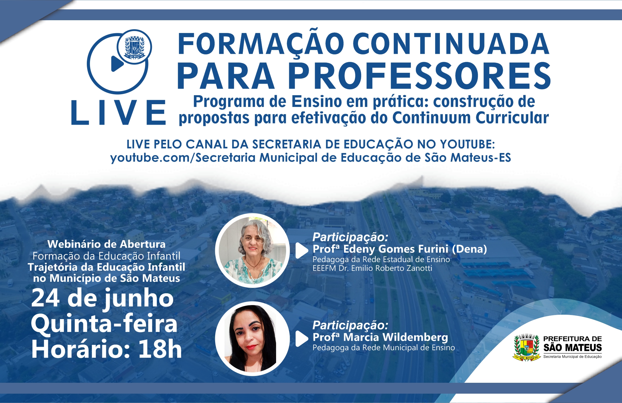 TRAJETÓRIA DA EDUCAÇÃO INFANTIL SERÁ TEMA DE WEBINÁRIO
