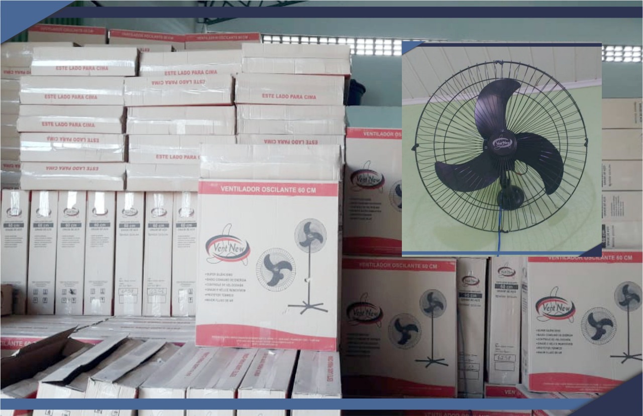 PREFEITURA DE SÃO MATEUS ADQUIRE 2.000 NOVOS VENTILADORES PARA ESCOLAS 