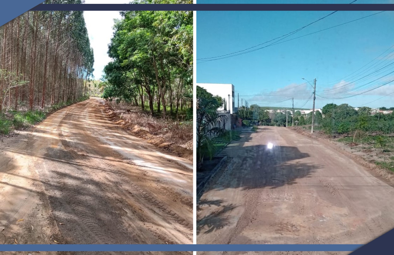 PREFEITURA RECUPERA ESTRADAS EM DIVINO ESPÍRITO SANTO