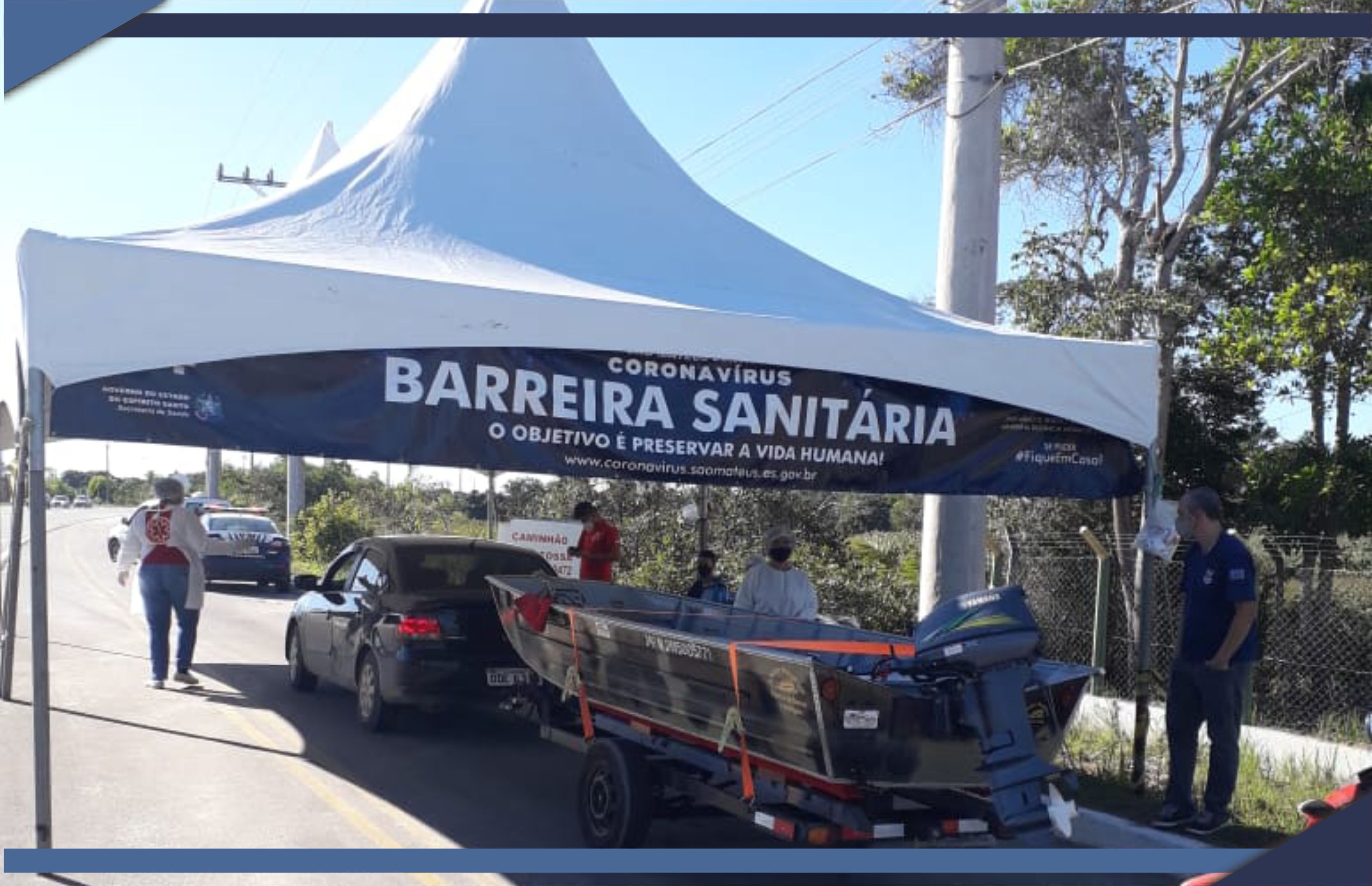 PREFEITURA DE SÃO MATEUS GARANTE BARREIRA SANITÁRIA A PARTIR DESTA QUINTA-FEIRA EM GURIRI