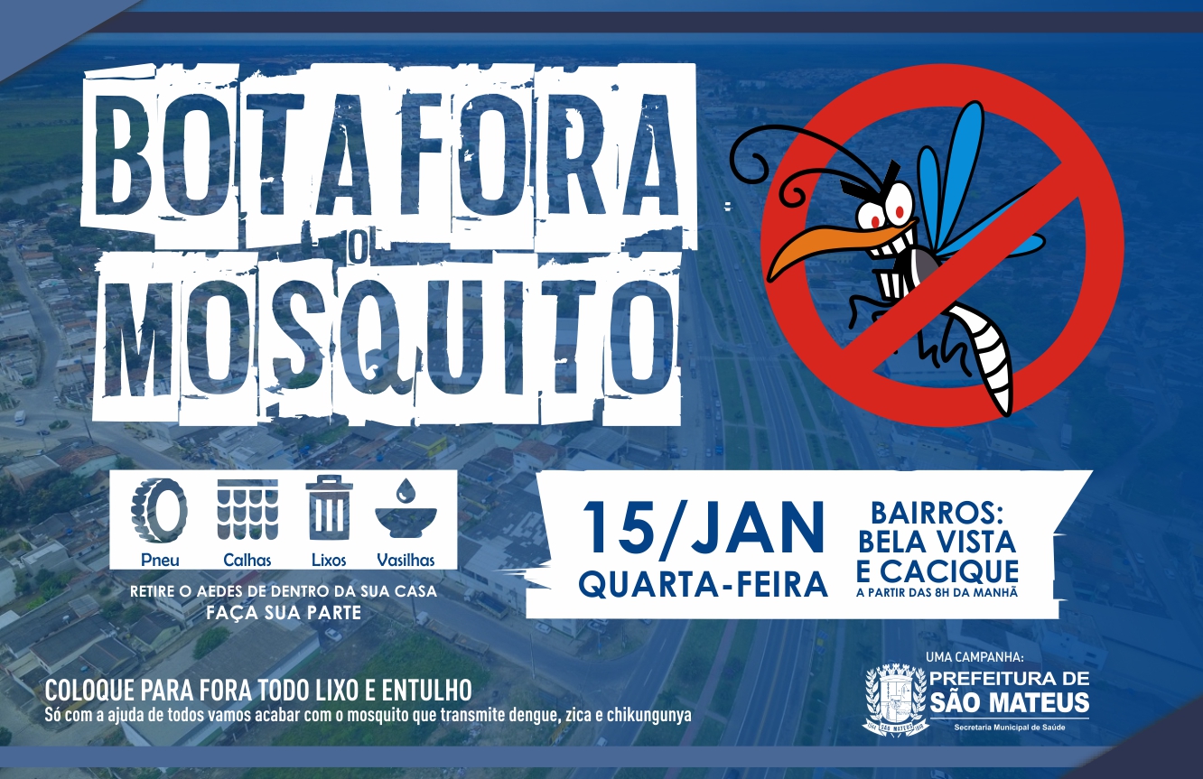 PREFEITURA FAZ MUTIRÃO CONTRA A DENGUE NOS BAIRROS BELA VISTA E CACIQUE