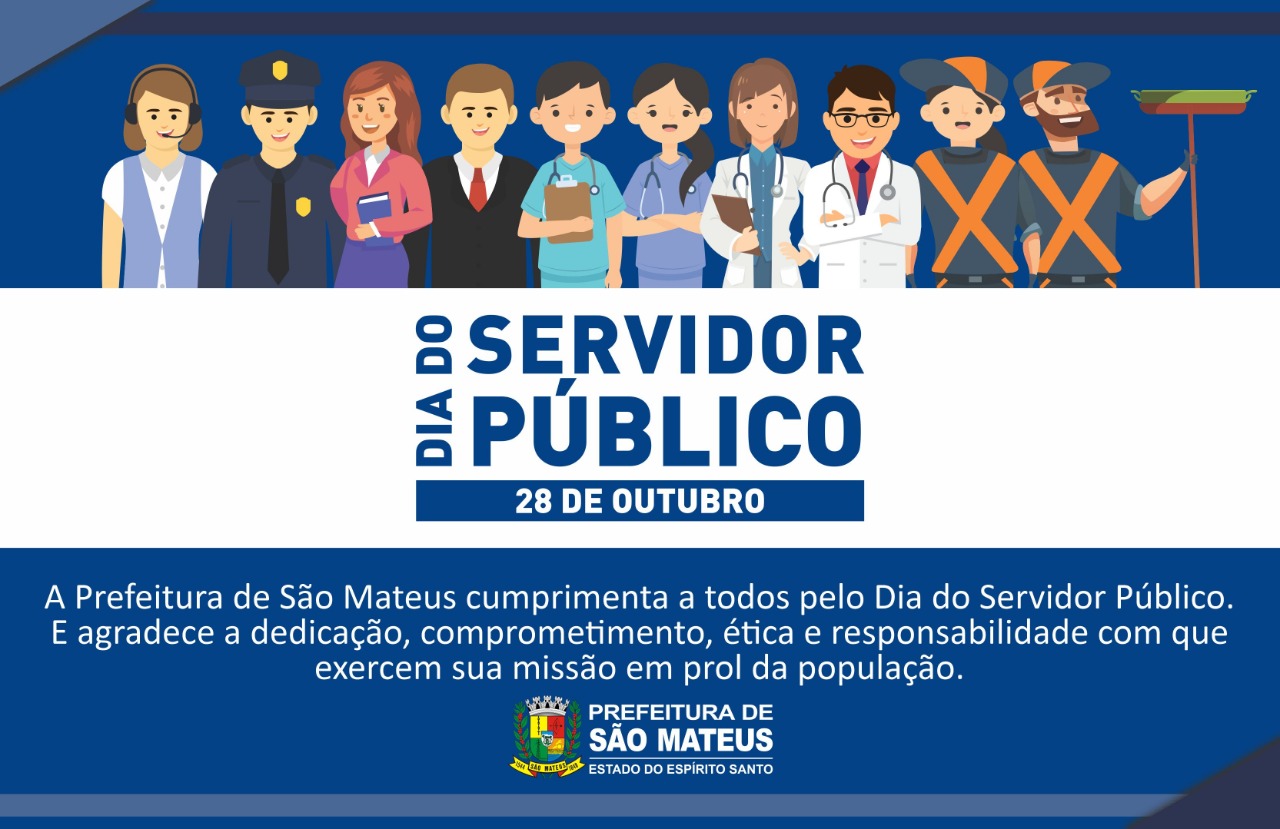 DIA 28 DE OUTUBRO - DIA DO SERVIDOR PÚBLICO