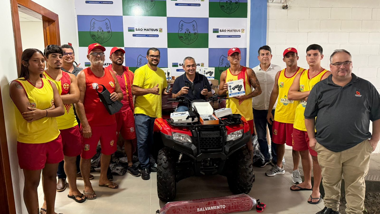 NOVOS EQUIPAMENTOS PARA O GUARDA-VIDAS 