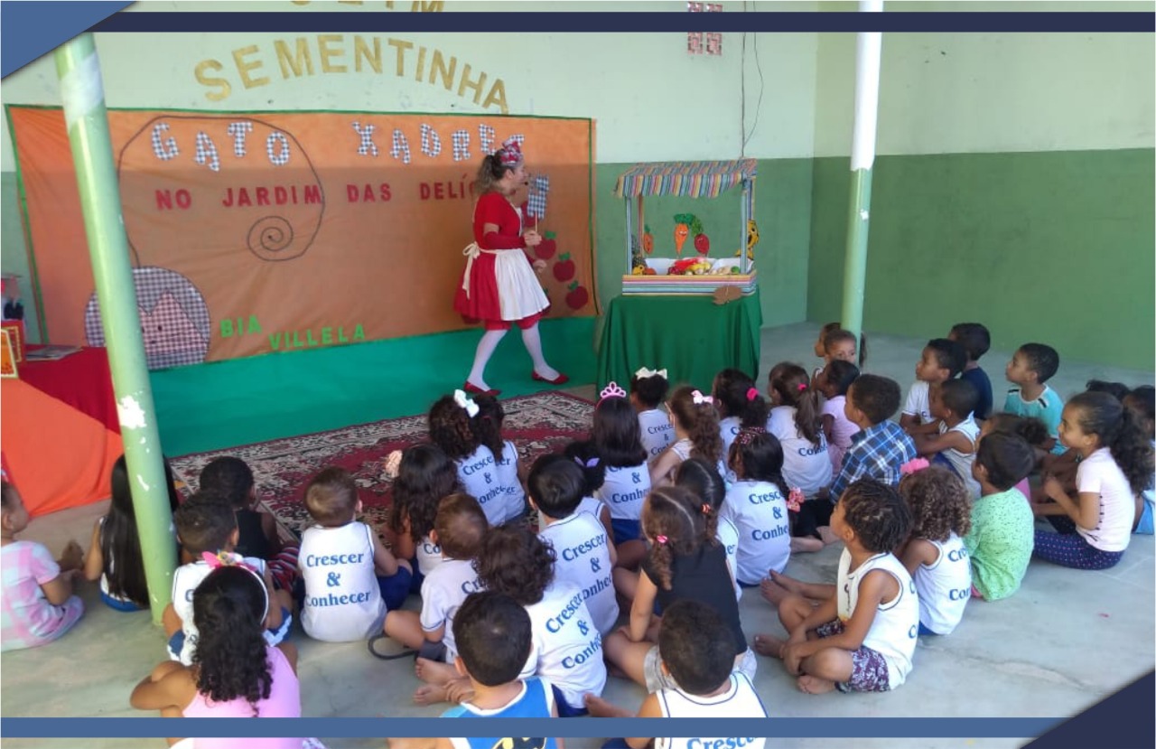 PROJETO APRESENTA LITERATURA INFANTIL PARA CRIANÇAS 