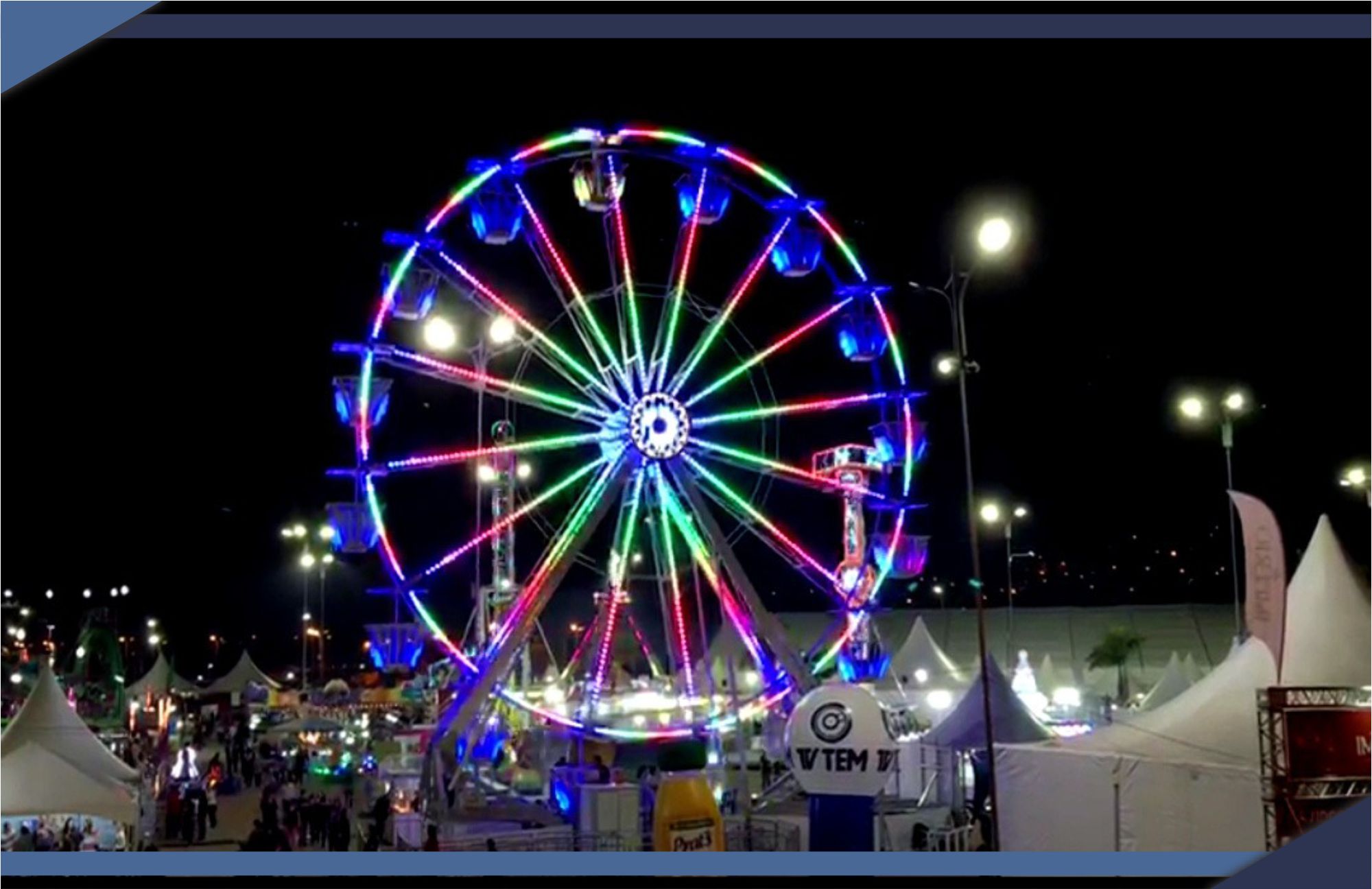 RODA GIGANTE DO LOOLLAPALOOZA NA FESTA DE SÃO MATEUS