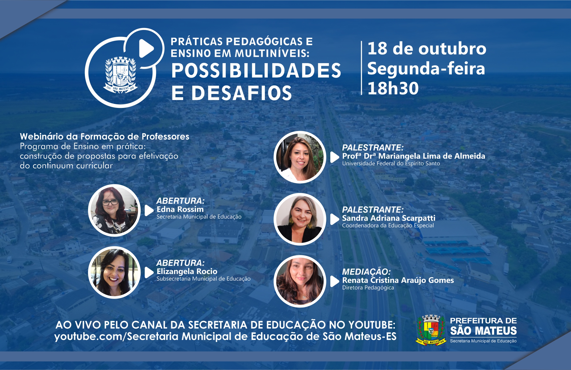 EDUCAÇÃO ESPECIAL INCLUSIVA É TEMA DE WEBINÁRIO NA PRÓXIMA SEGUNDA-FEIRA (18)