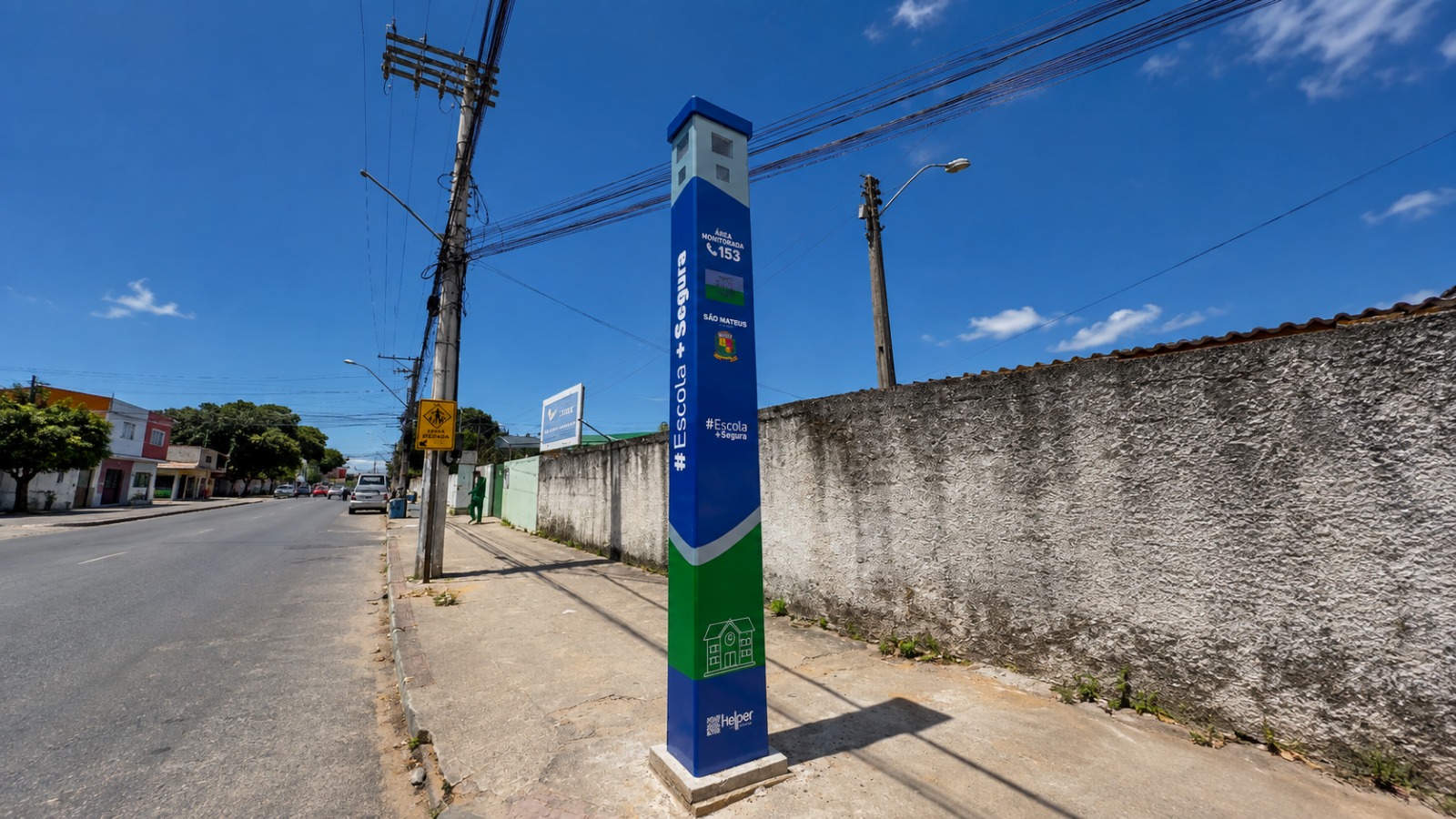 SÃO MATEUS É O PRIMEIRO MUNICÍPIO CAPIXABA A INSTALAR TOTENS DE SEGURANÇA INTELIGENTE EM ESCOLAS