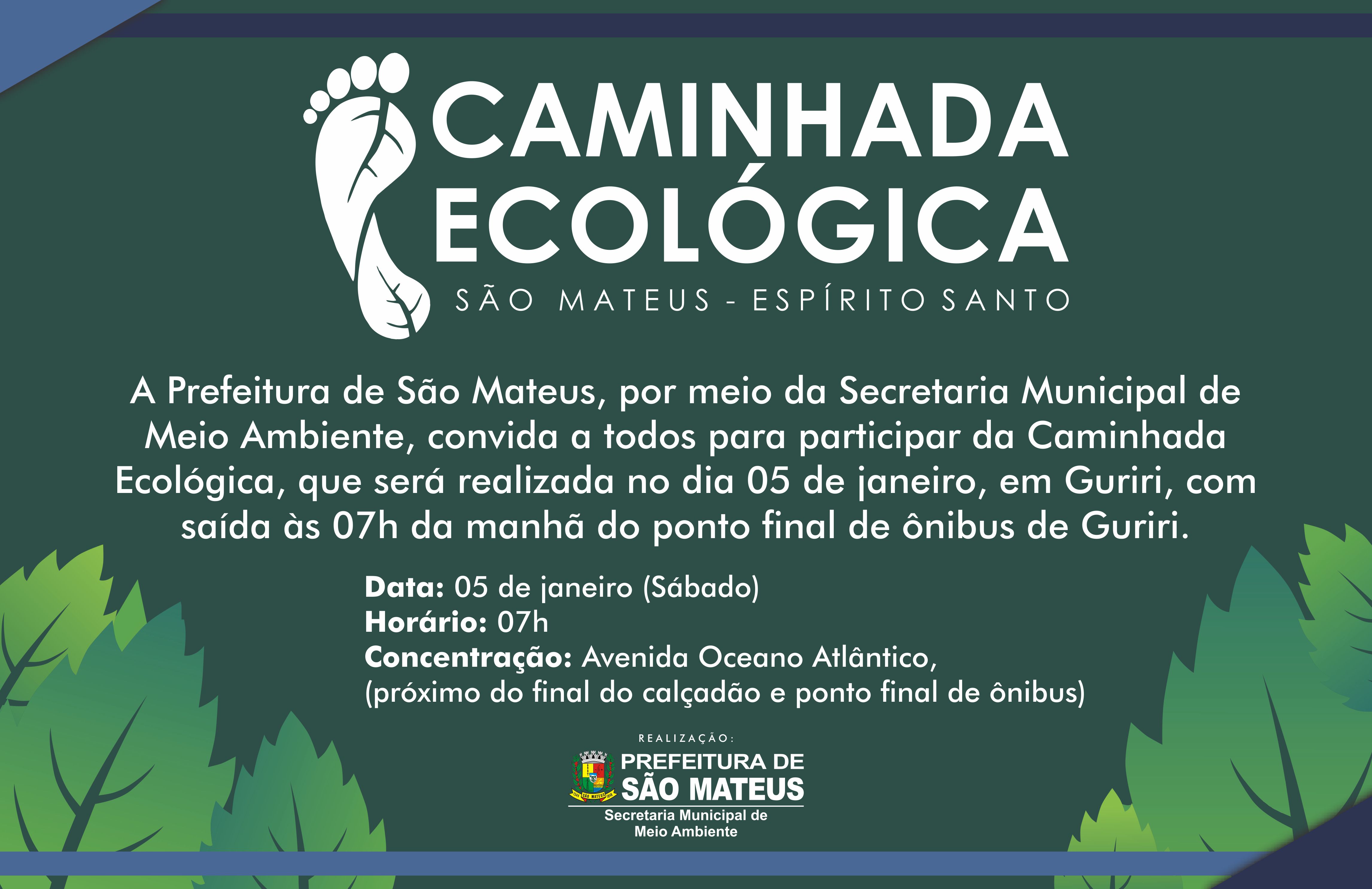PMSM fará Caminhada Ecológica em Guriri