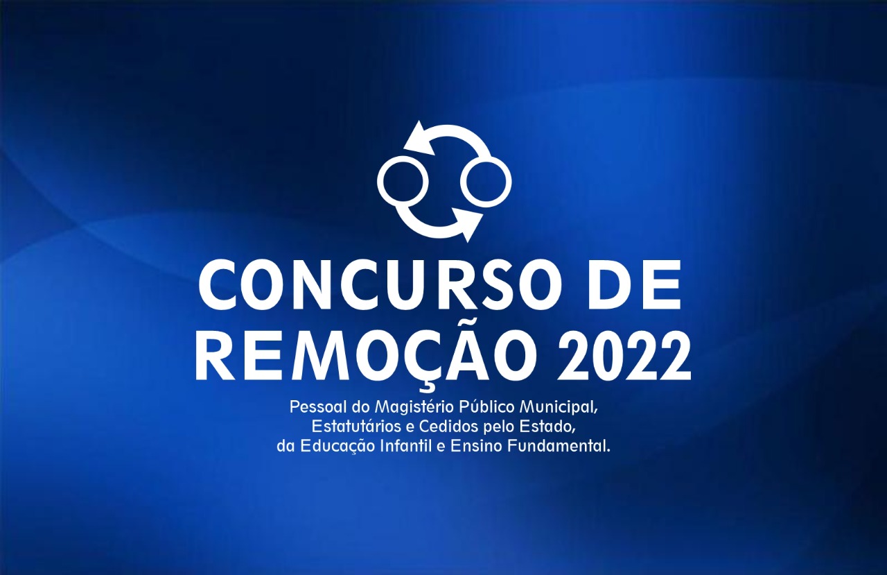 CONCURSO DE REMOÇÃO 2022