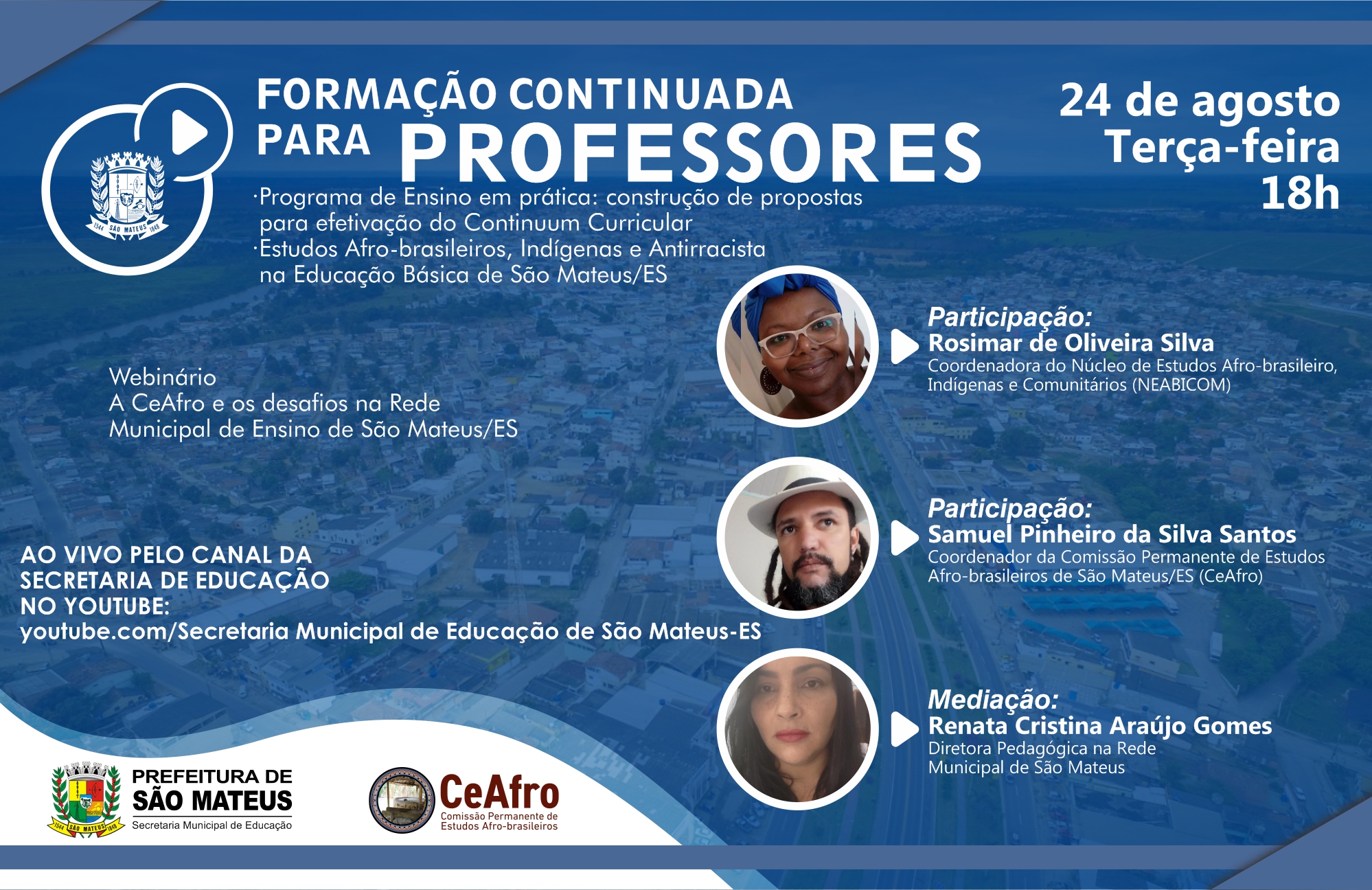 EDUCAÇÃO DEBATE FORMAÇÃO DE PROFESSORES PARA A TEMÁTICA ÉTNICO-RACIAL NA REDE MUNICIPAL DE SÃO MATEUS