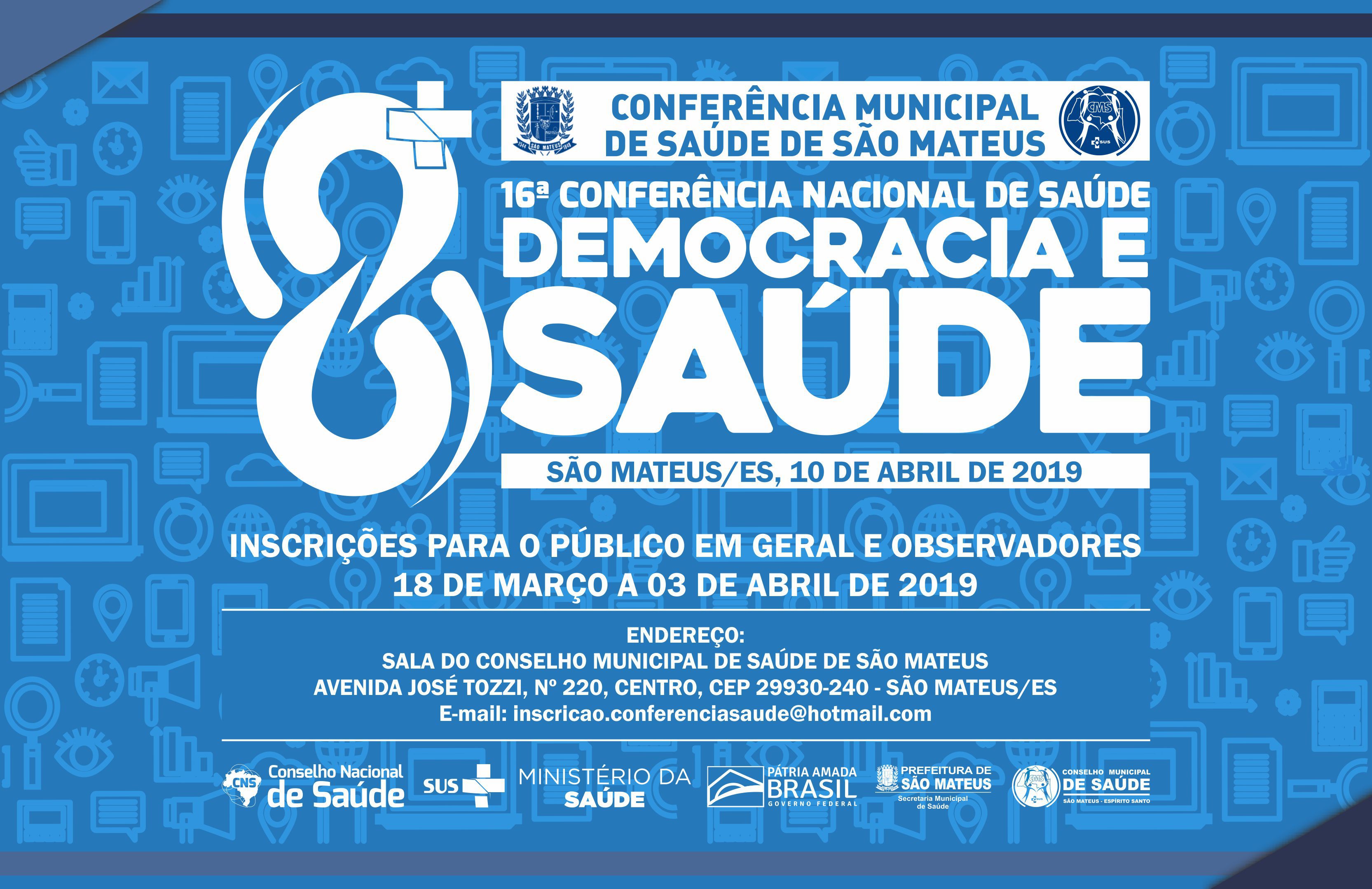 CONFERÊNCIA MUNICIPAL DISCUTE SOBRE SAÚDE E DEMOCRACIA
