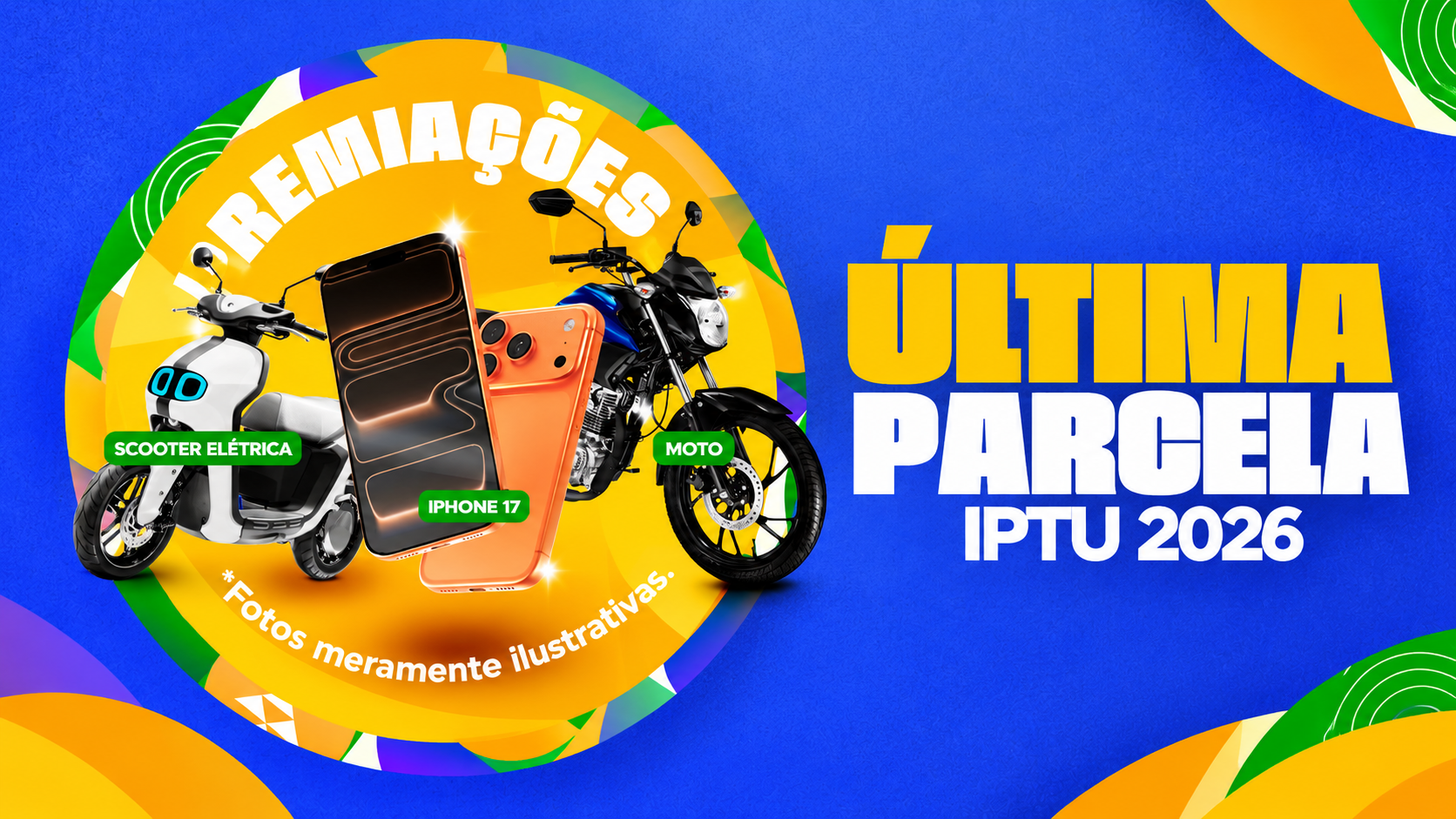 ÚLTIMA PARCELA DO IPTU 2026 VENCE NESTE SÁBADO (31) EM SÃO MATEUS