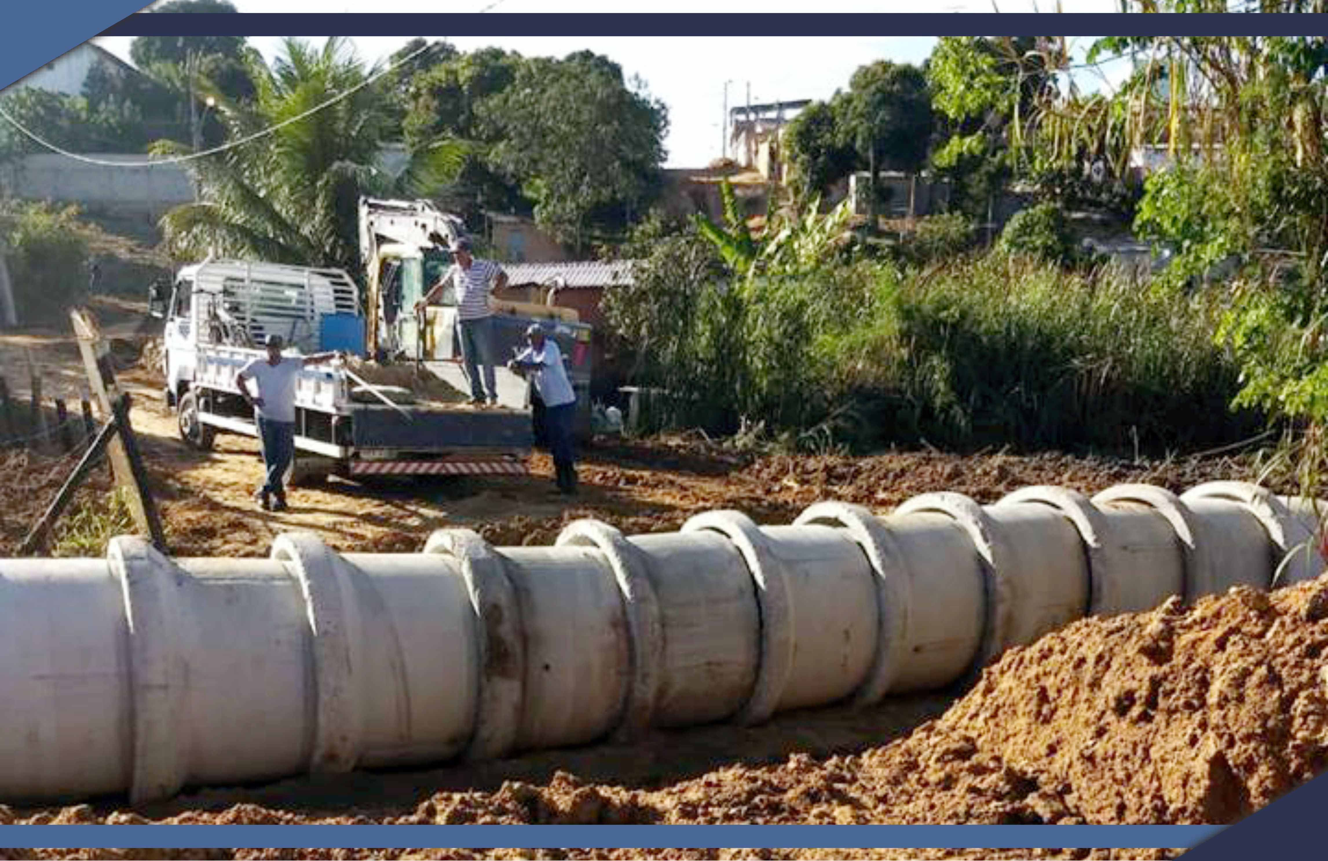 Obras de Infraestrutura nos bairros Bom Sucesso II e Colina