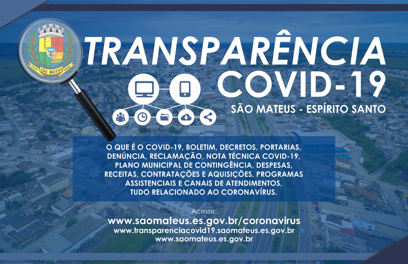 VELOCIDADE NA DIVULGAÇÃO DE INFORMAÇÕES SOBRE O CORONAVÍRUS (COVID-19) PELA PREFEITURA DE SÃO MATEUS