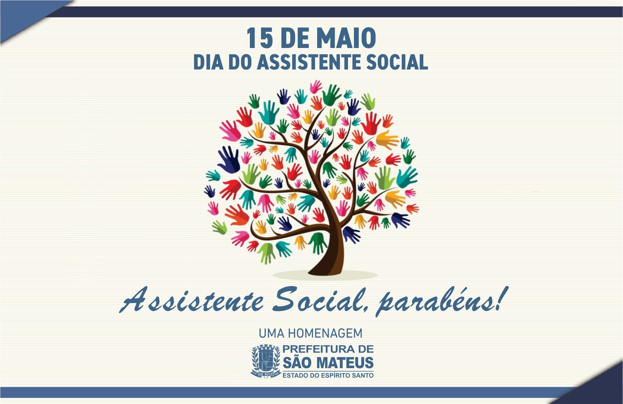 15 DE MAIO DIA DO ASSISTENTE SOCIAL