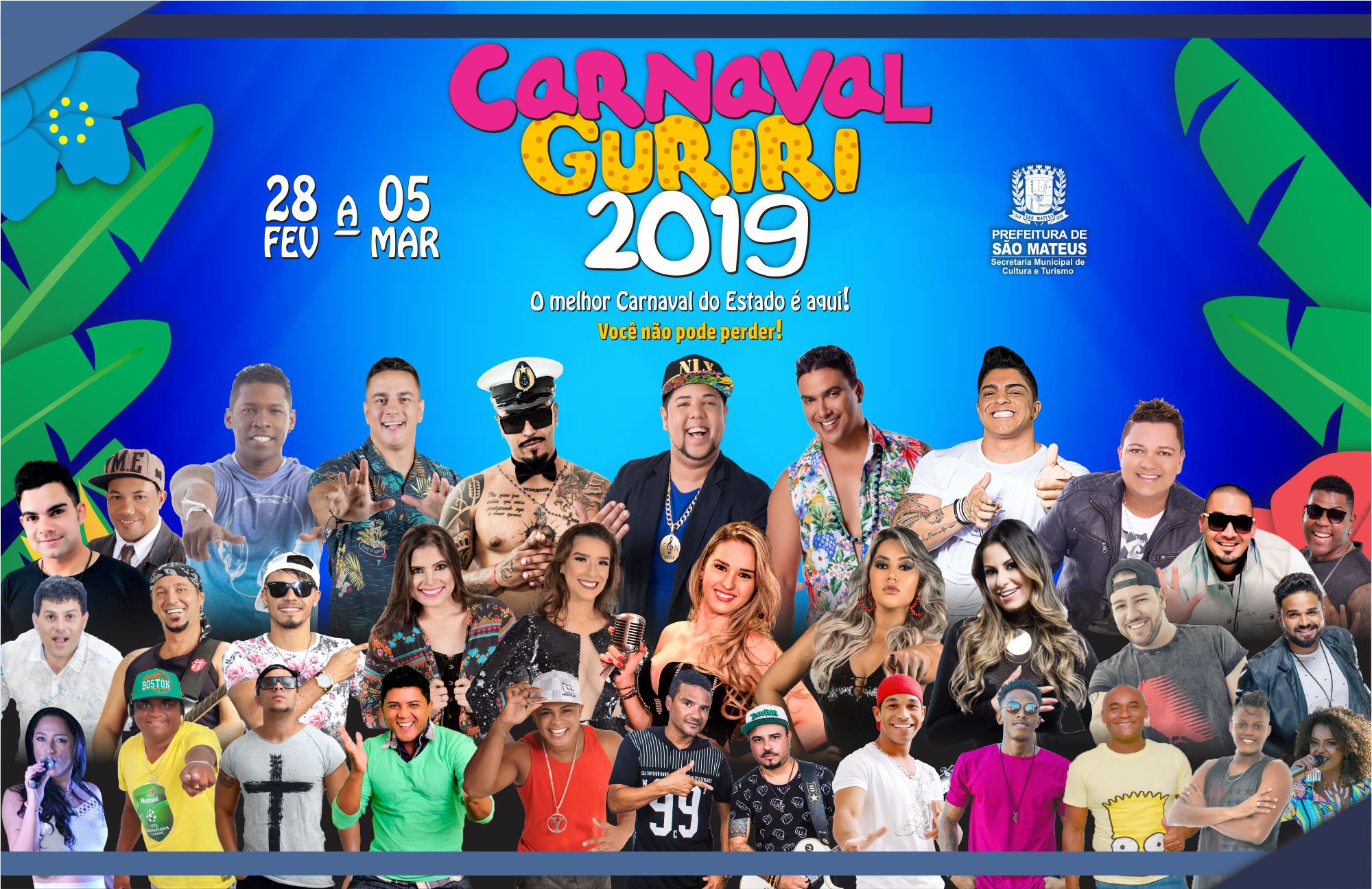 Carnaval Guiriri 2019: Prefeitura Divulga Programação Oficial do Carnaval de Guriri