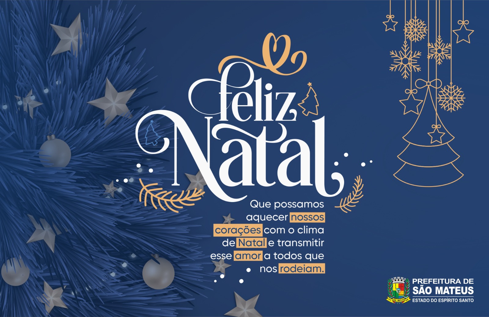 FELIZ NATAL E BOAS FESTAS!