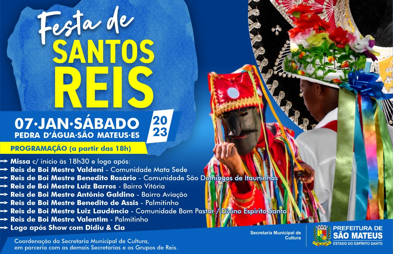 HOJE É O DIA DE SANTOS REIS! E AMANHÃ TEM PROGRAMAÇÃO NO PEDRA D’ÁGUA