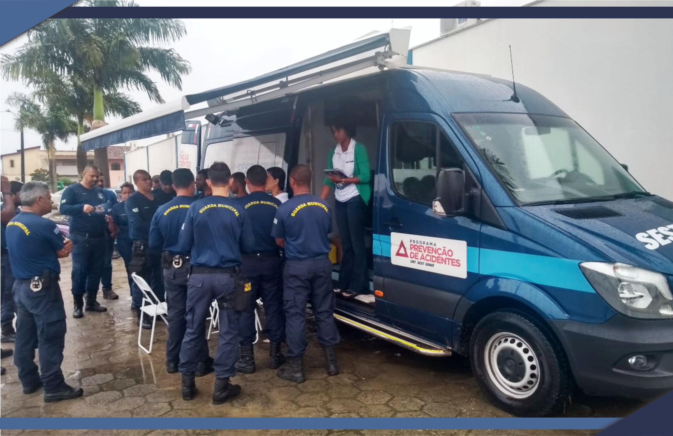 Servidores da PMSM participam de Programa de Prevenção de Acidentes 