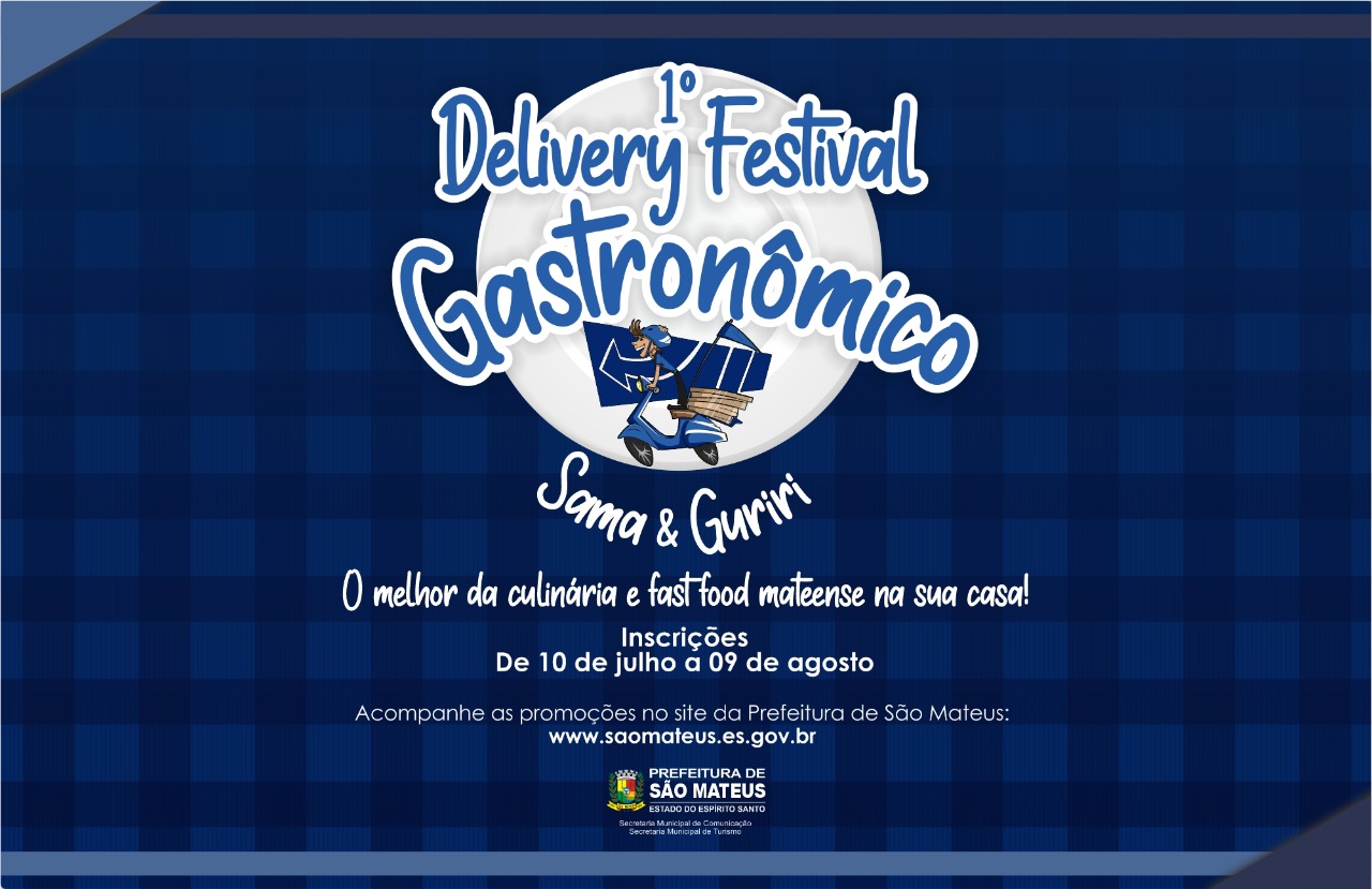 AINDA DÁ TEMPO DE PARTICIPAR DO MAIOR FESTIVAL DE DELIVERY DO NORTE CAPIXABA