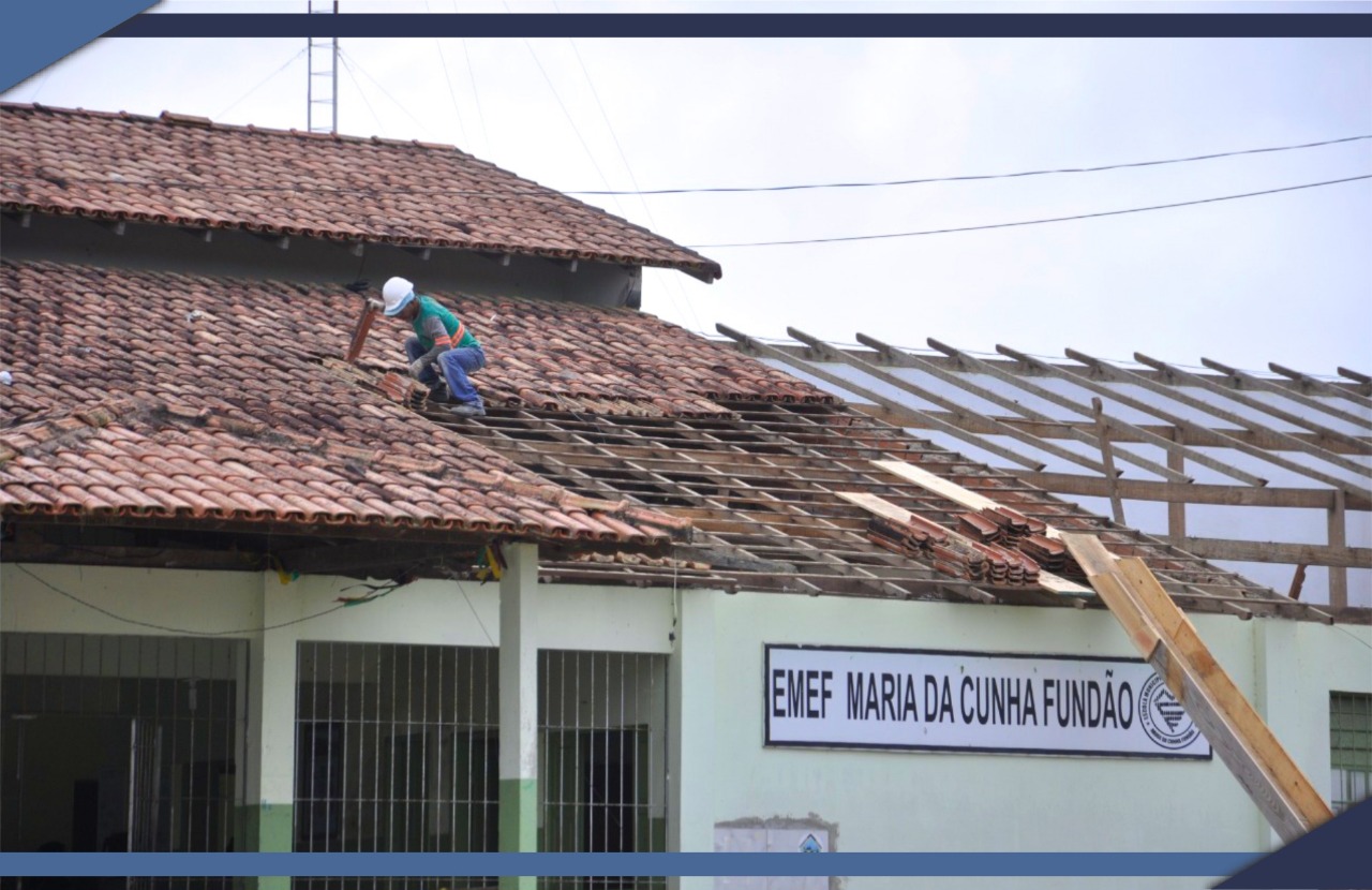 PREFEITURA DE SÃO MATEUS REFORMA ESCOLA NO BAIRRO SEAC